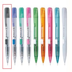 Pentel 펜텔 Techniclick 테크니클릭 샤프 0.5mm 클리어블랙, 0.5mm클리어블랙