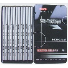 PLATINUM 白金牌 素描 製圖 鉛筆 MA-120 A1110632, 1個, N/A