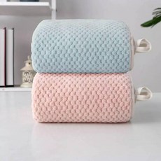 吸水浴巾 珊瑚絨浴巾 大浴巾 吸水毛巾 大毛巾 珊瑚絨毛巾 吸水大浴巾, 1個, 櫻花粉-35*75cm, 櫻花粉