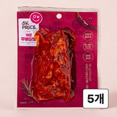 5K프라이스 매콤 무뼈닭발150g, 5개, 150g