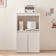 파로마 이즈 바딘 600 수납 렌지대, 화이트 IDD053, 2단