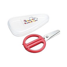 Richell 利其爾 離乳食不鏽鋼剪刀 (附收納盒), 1個