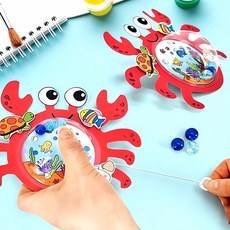 태엽 꽃게 장난감 5개 묶음 놀이기구 해저 생물 피 규어 어린이 선물 조립 해양 인형, 본상품