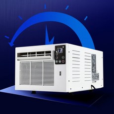 리모컨 LED 패널 휴대용 에어컨 선풍기 가정 사무실용 냉난방 제습 쿨러, 한개옵션0