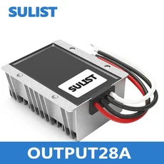 SULIST 자동차 10-36V ~ 12V13.8V/15V/19V20V/24V 전압 조정기 DC-DC 벅-부스트 공급 장치 모듈 5A-30A, 02 output28A, 01 10-36V, 04 24V, 1개