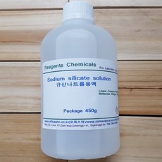 규산나트륨용액 450g 물유리Sodium Silicate solution (Na2SiO3), 1개