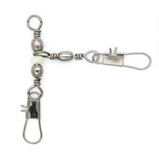 [선경] T형 삼각 스냅도래 1단 직결 가지 귀신 채비 문어 쭈꾸미 갑오징어 한치, 1개