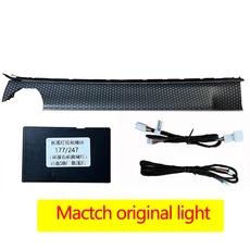 LED 부조종사 분위기 조명 에어컨 통풍구 64 색 장식 앰비언트 라이트 메르세데스 A 클래스 W177 A250, 01 A class w177, 01 set 7 custom