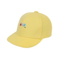 아가방 NC엑스코점 2026 봄신상! 상큼한 컬러감 귀여운 캐릭터 자수 포인트 스마일 옐로우 캡모! 유아 야구모자 봄 여름 나들이모자 햇빛차단 캡모자 아가방 볼캡 데일리 캡모