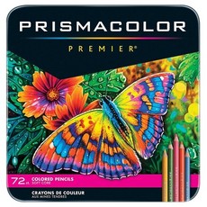PRISMACOLOR Bacquard Pencil 72顏色套裝, 1個, 72 種顏色
