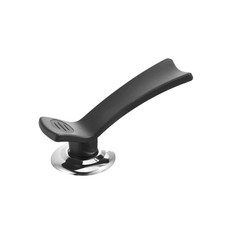 耐熱鍋蓋手柄，人體工學設計，握感舒適，安裝簡易，堅固耐用，易於清潔, 黑色, 1個