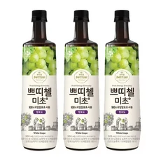 쁘띠첼 미초 청포도 900ml 3개