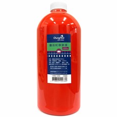 枕頭山紅色硃砂紅墨水紅墨汁 – 多款式國畫書法專用墨水, 1000ml紅硃砂液