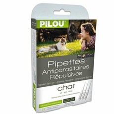 Pilou 法國皮樂 犬貓滴劑 第二代加強版 寵物滴劑, 1個, 成貓1mlx3支