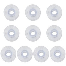 스티칭 테일러링과 호환되는 10Pc 투명 플라스틱 재봉 보빈 빈 실 보빈, 10 pcs