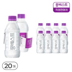 몽베스트 먹는샘물, 330ml, 20개