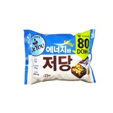 오리온 닥터유 에너지바 미니 저당, 324g, 3개