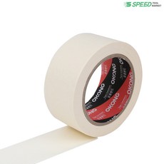 국산 마스킹 테이프 50mm 40M 보양 종이 테이프 페인트 실리콘 도색 도장, 1개