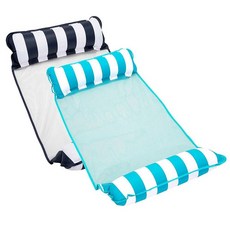 Aqua Toys, Light Blue & Navy/White Stripe