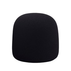 예티/예티 홍보용 휴대용 폼 커버 마이크 클린 및 무취 윈드스크린 마이크 커버 블루용 제거 마이크 커버, 1개, 11JJ400905_CMY, Black