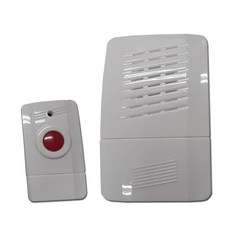 【海夫健康生活館】顯隆 動聽鈴聲 無障礙距離80米 電量低消耗 無線遙控門鈴(WD-3604), 1個