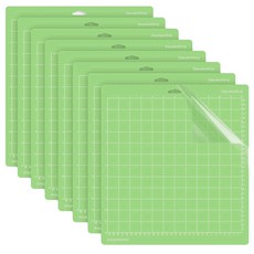Cricut 용 8pack 절단 매트 12x12 인치 표준 그래프 접착제 Cricut 용 끈적 끈적한 내구성 매트 탐색 One/Air/Air 2/Maker