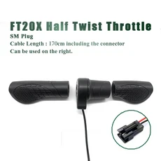 전기 오토바이 전자 자전거 엄지 손가락 가스 트리거 스로틀 130X 108X 전기 자전거 스쿠터 용 오른쪽 왼쪽, 06 20X right handle SM