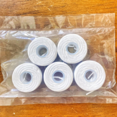 卡樂登 牙線 補充包 PTFE 超滑順, 1套, 補充包(1包5顆軸), 5捲, 50m