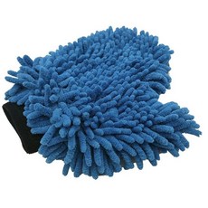 양면 셔닐 세차 장갑 극세사 세척 와이퍼 자동차 청소 수건 자동 먼지 세척기 미트, 4. B blue wash mitt145, 1개