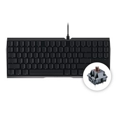 CHERRY 체리 키보드 MX BOARD 3.0S TKL 기계식 유선 텐키리스 게이밍 키보드 (4종 축 선택) / 공식 판매점, 갈축, G80-3876-갈축, 블랙