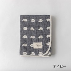 fuwara 嬰幼童紗布被 柔軟舒適, 灰藍