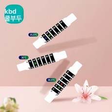 가온슬기 이마부착형체온계 여행용 휴대용 출산선물, 롱 스트립 4장