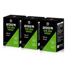 삼대오백 msm 식이유황 관절 연골 엠에스엠 글루코사민 2000mg, 60정, 3개