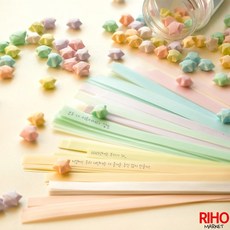 韓國大創 Daiso 星星許願摺紙152枚入，韓國製星星折紙，DIY幸運星禮物, 1個, 8