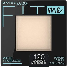 MAYBELLINE FIT me 메이블린 핏미 파우더 파운데이션, 120, 1개