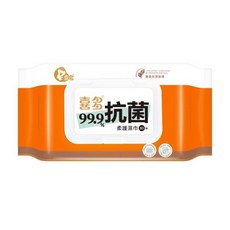 喜多 柔護/酒精 濕巾 加蓋款 (80抽/包), 1個, 喜多-抗菌柔護濕巾加蓋款(80抽/包)
