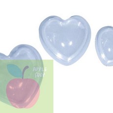 AP 투명반구12cm 투명 하트반구 12개세트 소