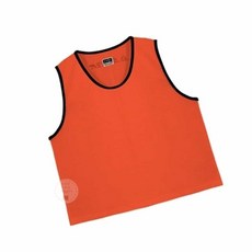 MN 유소년용 팀조끼 주황 단체복조끼