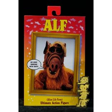 NECA ALF 可動人偶 7吋收藏級人偶 附多樣配件, 1個