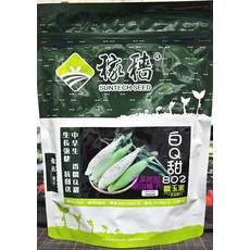 【野菜部屋~】N35 白Q甜802 甜糯玉米種子 中包裝 耐倒伏 耐病力佳, 1包