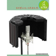 柚子樂器 麥克風錄音罩 隔絕雜音