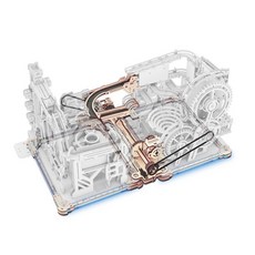 Robotime Rokr 若客 闖關球 DIY手工拼裝模型 創意禮品 生日禮物 擺件, 1個, 雙城聯動包, 653