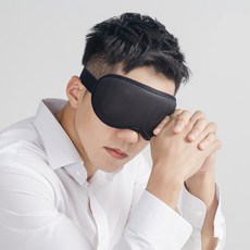 科樂思KOLLOS 奈米洸動能 3D倍舒眠眼罩-尊爵黑 遮光 旅行 3D立體, 1個, L