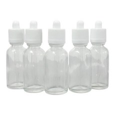 과학실 시료보관 30ml 스포이트 유리병 5개 모둠준비 실험기구 용액측정, 1세트