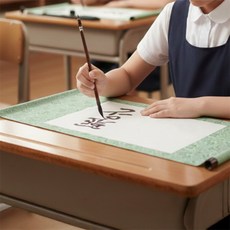 두루픽 서예종이 붓글씨 캘리그라피 두루마리 화선지 2p 그림, 골드