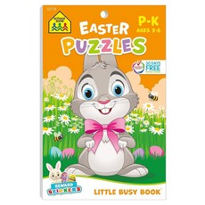 School Zone Easter Puzzles Workbook: 48 Pages Preschool Kindergarten Mazes Hidden Pictures Do, School Zone Easter Puzzles Wor