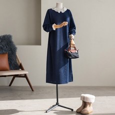 안나앤플러스 르벤스 프릴 원피스[드레스ECR32] 빅사이즈