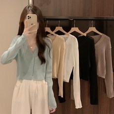 冰絲針織開衫女夏季薄款短款小披肩外搭罩衫防曬外套坎肩上衣顯瘦, 白色,M