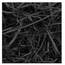 1kG 拉菲草紙絲 細厚紙絲 褶皺紙絲 包裝用品 緩衝用品 裝飾紙絲 包裝紙絲 好好逛文具小舖 Pomei, 6-02908-1 細厚紙絲/石墨黑, 1個