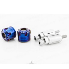 Dreambase 承旭 骷顱圖騰 防滑把手套 122mm 通用款, 單鍍鈦端子(左輪款)